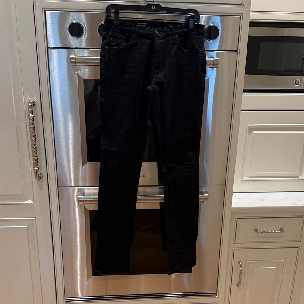 AG Adriano Goldschmied Harper Black Jeans 27R